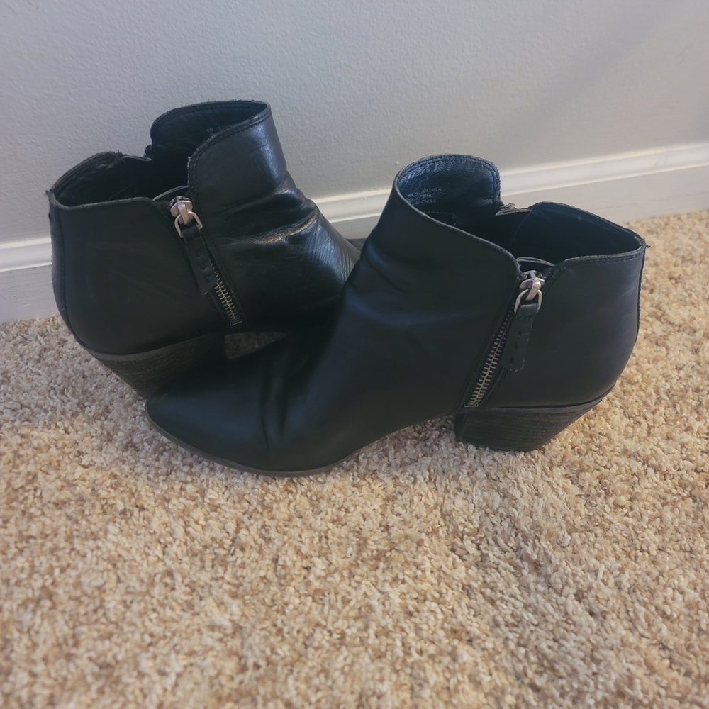 Frye Black Ankle Boots